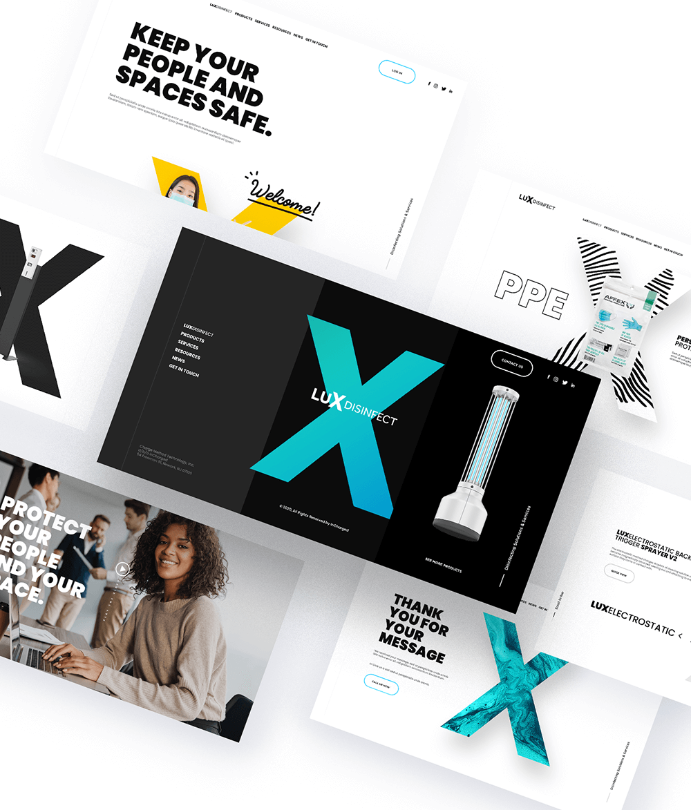 LuxDisinfect Branding